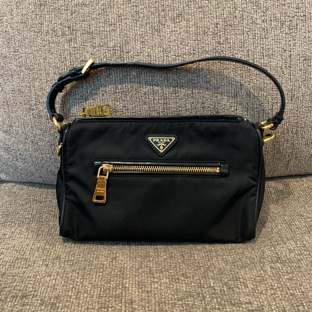 Prada nylon tessuto handbag